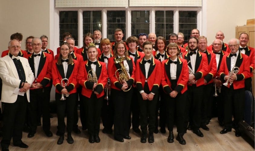 Otley Band At Home press shot.
