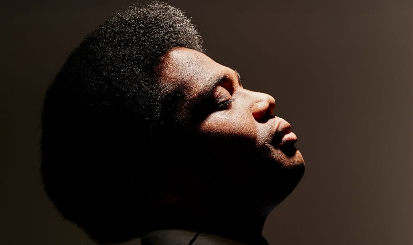 Composer/pianist Adam Heron head shot.