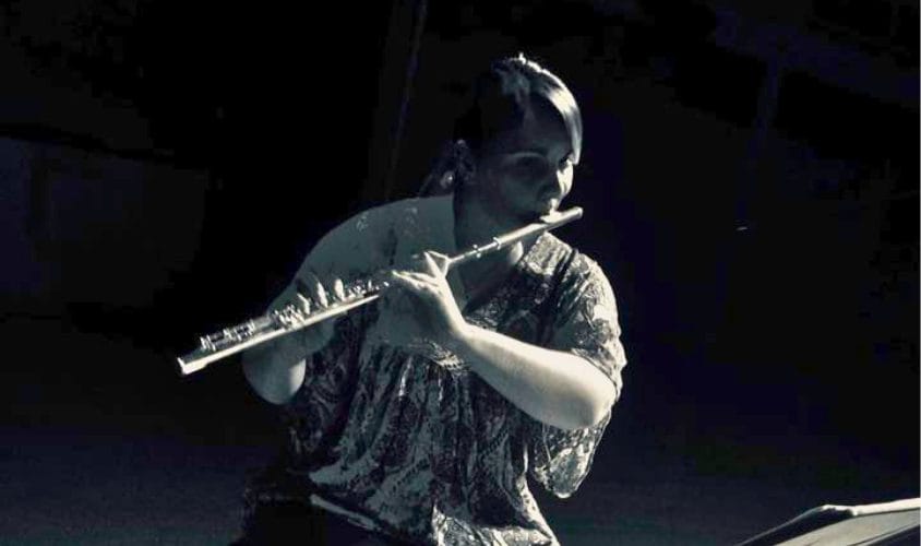 Flautist Marie Frances Brown Recital Headshot.